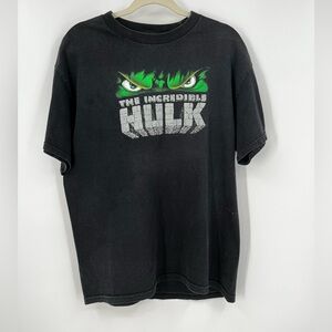 Rare 2002 Vintage The Incredible Hulk Marvel Movie Promo Shirt Size Large